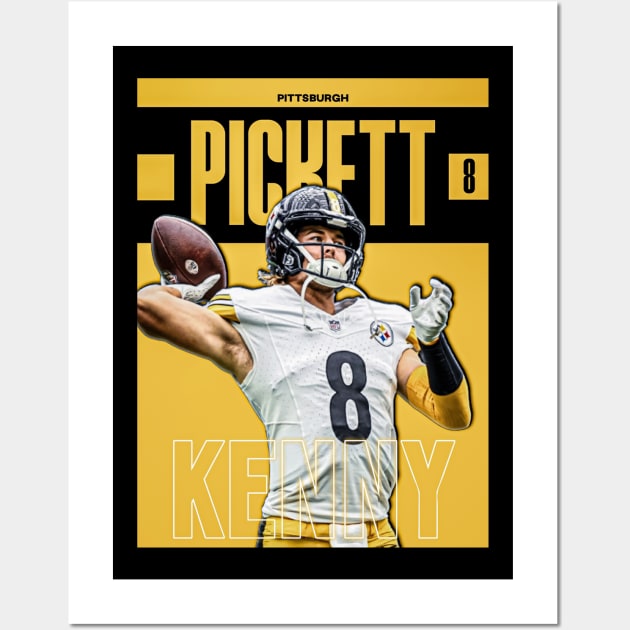 Kenny Pickett N-8 Wall Art by NFLapparel